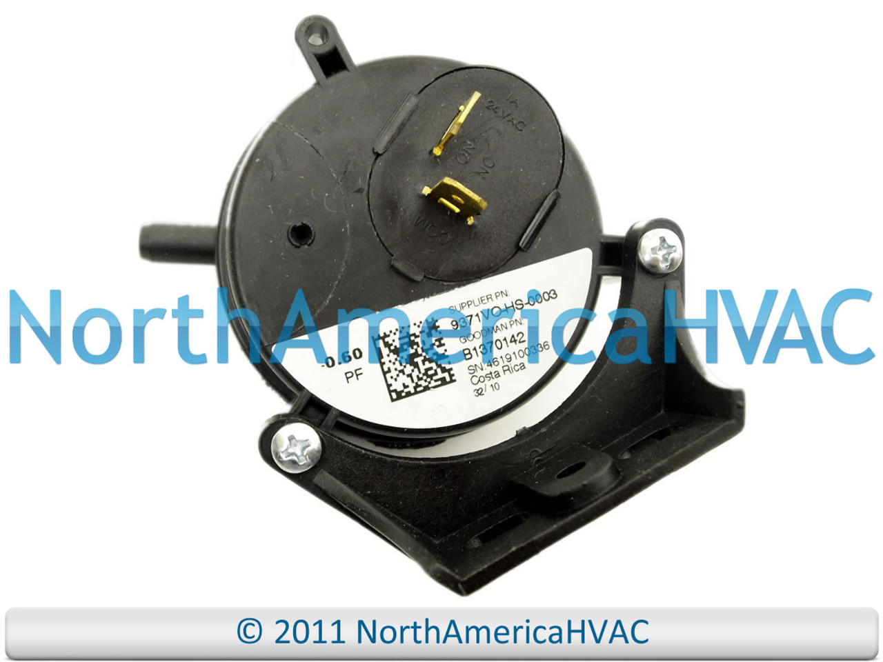 OEM Upgraded Furnace Air Pressure Switch Replaces 9375VS-0026 